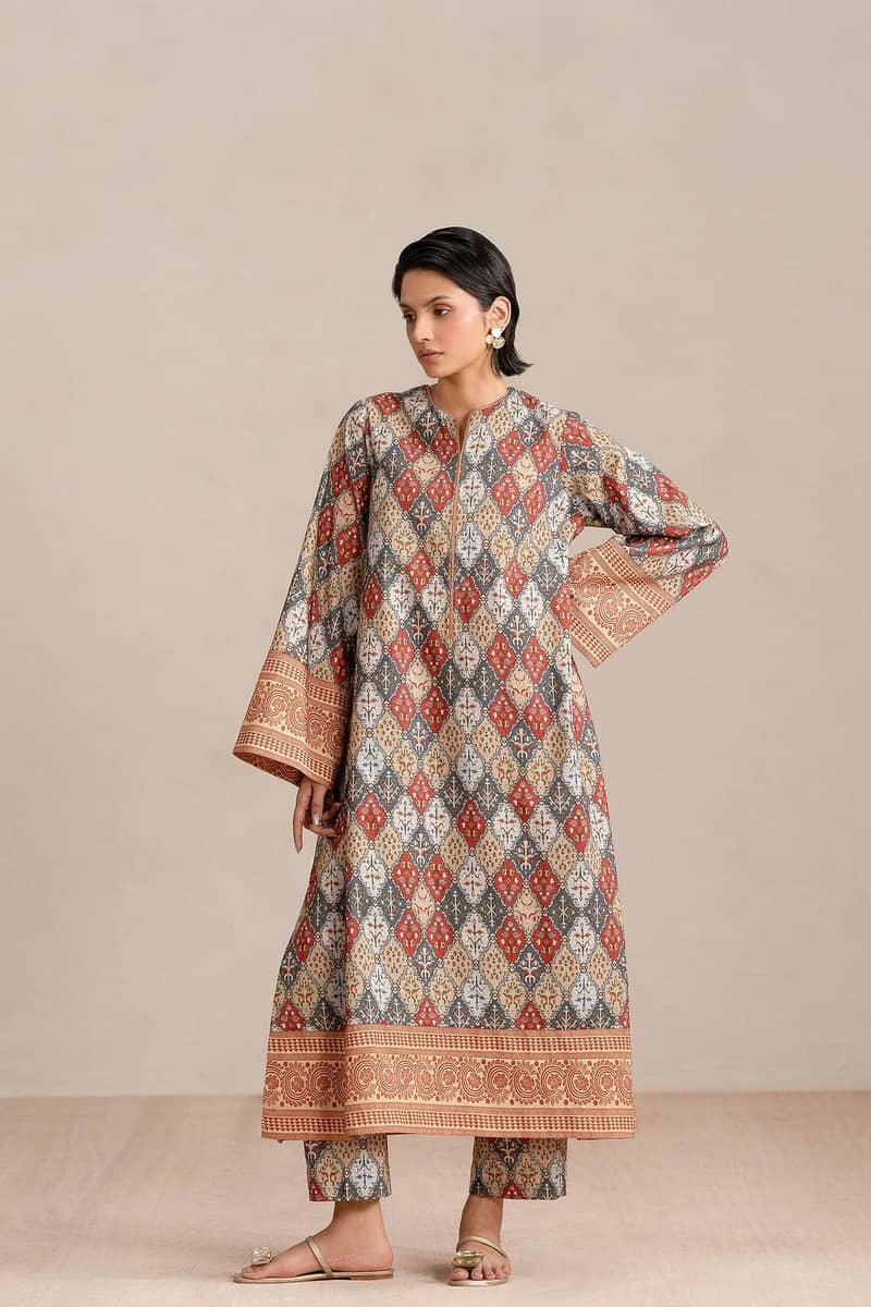 Akbar Aslam coords  2pc stitched suit order now inbox 6