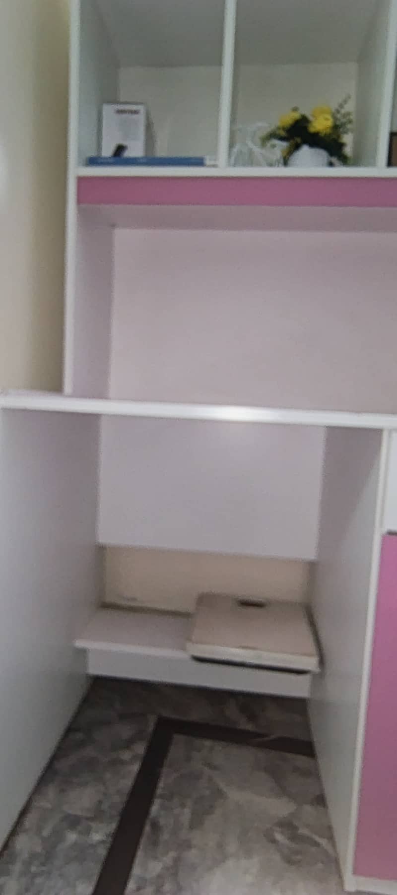 Study table with one drawer and one small cupboard 2
