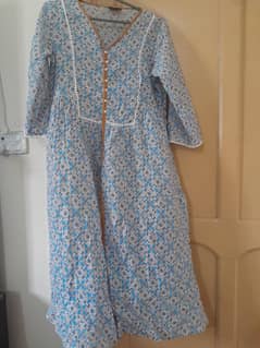 Full length maxi frock by polkadots