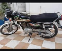 Honda cg 125 bike for sale only serious person contact me