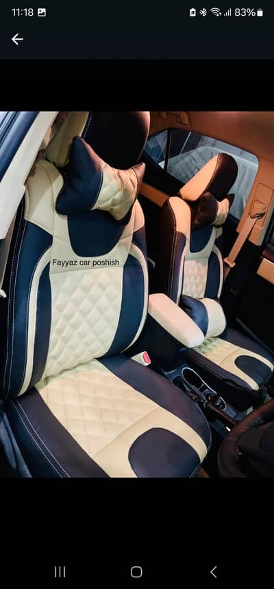 Car seats poshish, Top cover, Stearing cover Home Service available