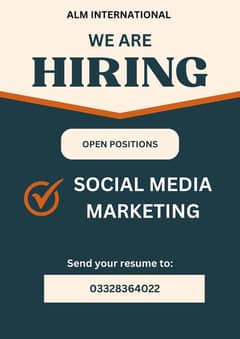 Urgently staff required male female and students