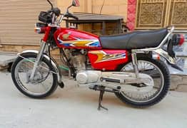 Honda CG 125 model 2020 for urgent sale