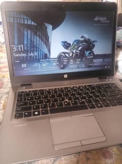 Elitebook HP laptop core i5 6th generation 8GB RAM 500 GB SSD.