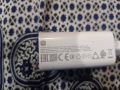 Xiaomi 33W charger. . .