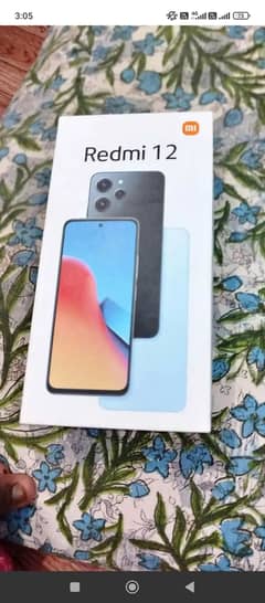 sell mobile redmi 12  4gb 128gb