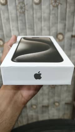 iPhone 15 Pro Max Only Box for Display Purpose