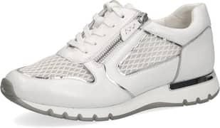CAPRICE white leather shoes 41h size in good condition