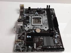 MSI H6110M PRO VH Motherboard | Intel Core i5-6700 @ 3.4GH | Gtx 1060