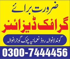 Need A Experience Graphic Designer For Our Shop