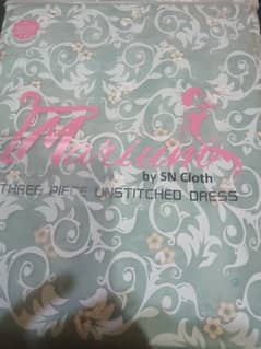 3 piece suit unstitched
