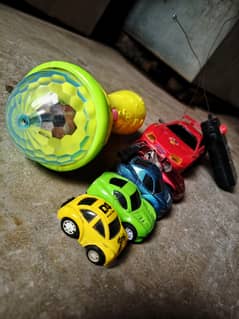 RC Car, Toy Cars And A Musical Toy