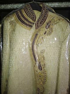 Sherwani with Qulla & Inner