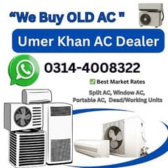 sell your old inverter/split AC/window ac/used ac/gree