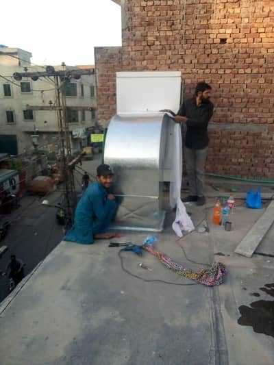 ducting work all size and fresh air chilar
