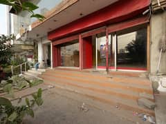 Prime Showroom For Rent Next to BBQ-Tonight Restaurant