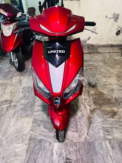 united 100cc petrol new scooty 2025 brand new