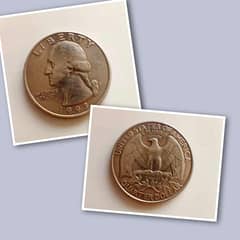 Washington Quarters | Quarters Dollar | Vintage World Coins Collection