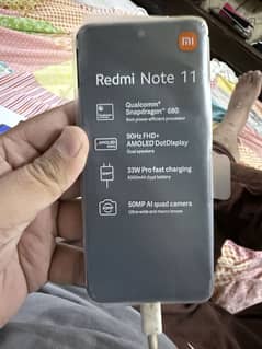 Redmi Note 11 With all Accessories Box etc