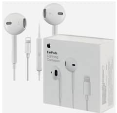 Wired Woofer Handsfree | Orignal Iphone Handsfree | with Lightning