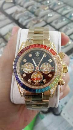 ROSE GOLD AUTOMATIC STONE