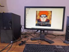 pc setup optiplex 3050 monitor 23 inch