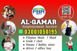 Maids / House Maids / cook / House chef / Baby Sitter maid available