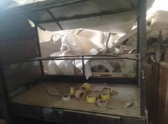 burger sharmam counter