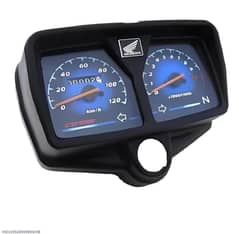 premium All-black meter for honda 125cc bikes
