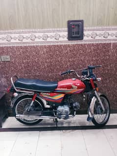 Honda cd 70 2011/2012 model