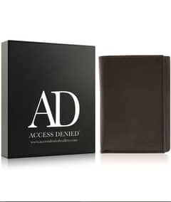 Mens leather wallet