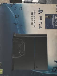 PS4 1TB  (All package) accessories included Excellent Condition