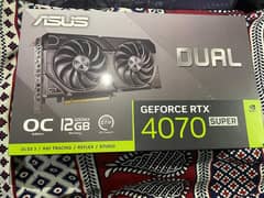 Nvidia RTX 4070 Super 12GB DDR6X