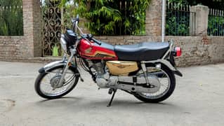 Honda CG 125 Gold Edition 2024