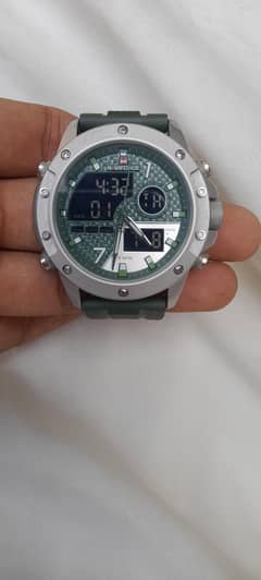 electronic with mechanical watch