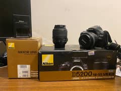Nikon D5200 (with Kit lens) + 50mm 1.8G
