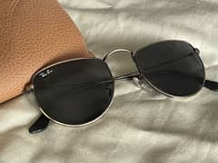 RAYBAN ELON METAL FRAME SUNGLASSES
