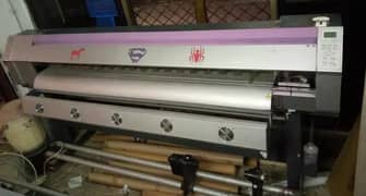 Flex and sublimation machine