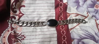 Silver bracelet Salman Khan style 10 tolla