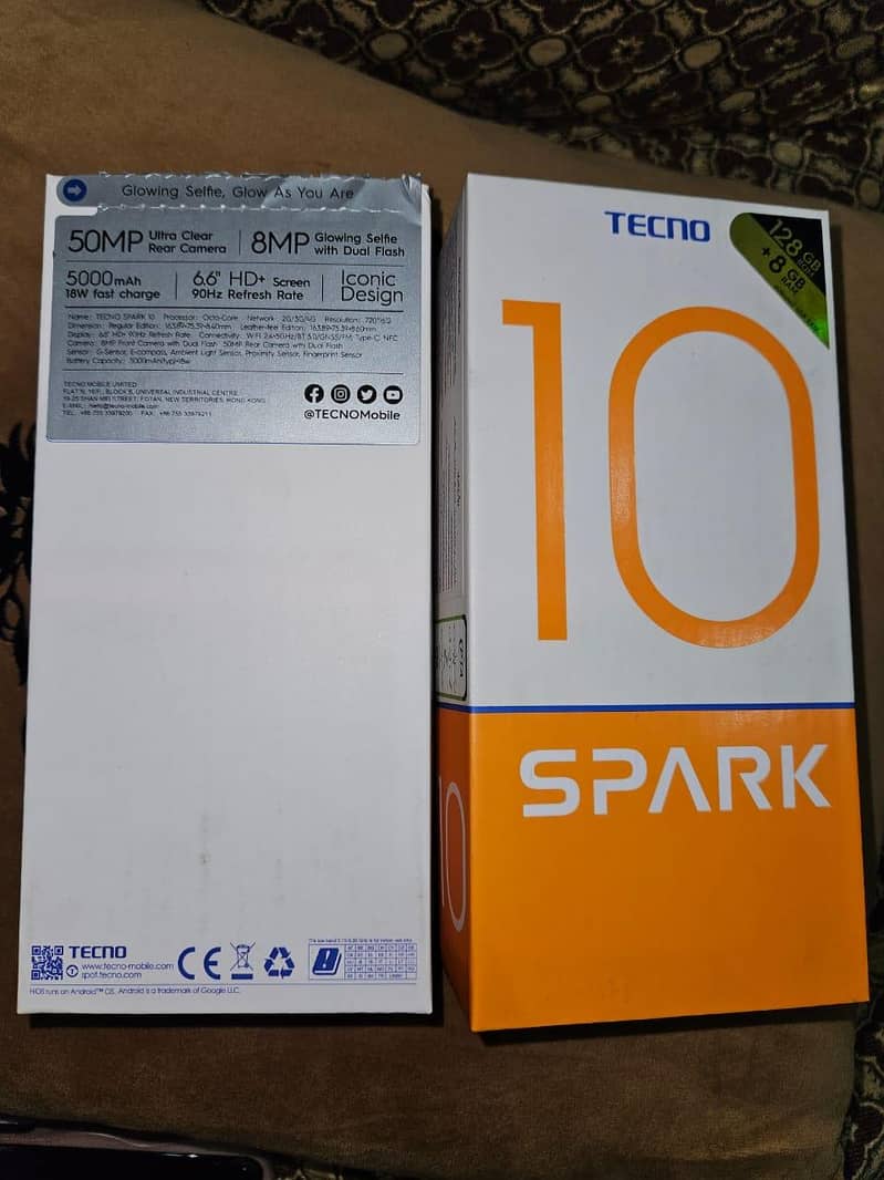 Tecno spark 10 Used condition 10/10 1