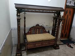 wooden jhoola new condition
