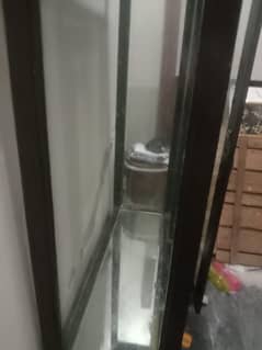 wooden wardrobe