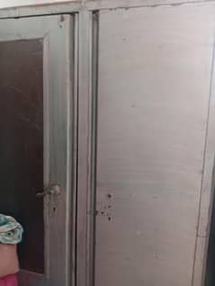 heavy pure Mattel old wardrobe two door almari
