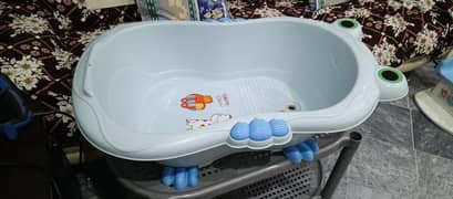 bathing tub and seat