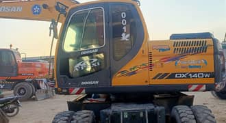Dx140 excavator 2018 import European full fresh