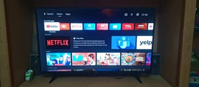 TCL smart led 43 inches 4K UHD only serious buyers call