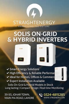 Solis On grid & Hybrid Inverters Solar Hybrid inverter