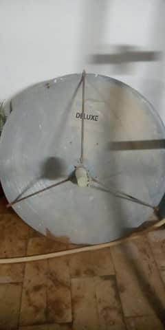 1 dish 4 feet,1 neosat  forever receiver with LMB and 1 dish stand