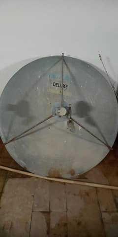 1 (4feet dish 1 tiger t20 razer forever receiver with 2 LMB  and stand