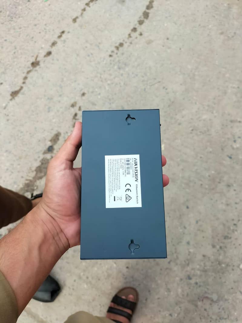 Hikvision Camera and Ethernet Switch 7
